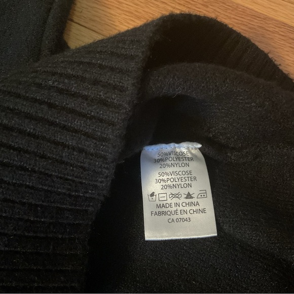 5 for $25 - Like new - Belldini Black Embellished Turtleneck Sweater - Small - Picture 9 of 16